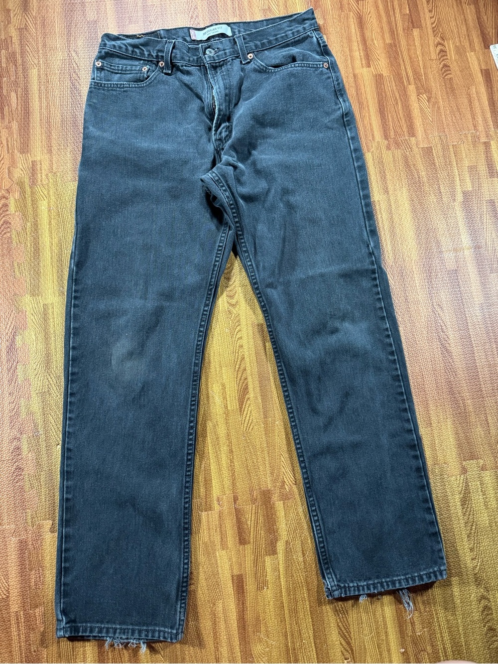 Levi's Men's Black Bootcut Jeans